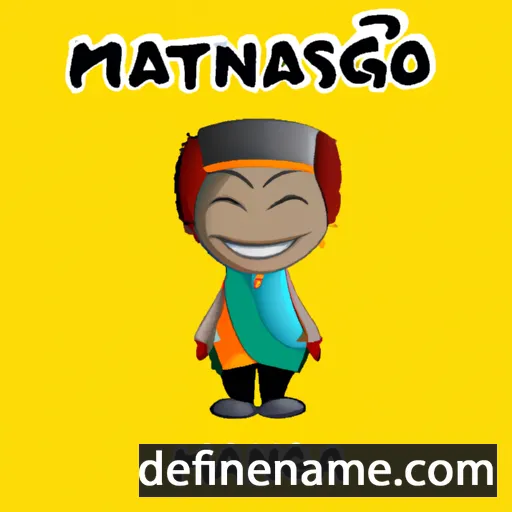 cartoon of the name Masingita