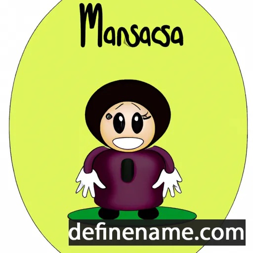 cartoon of the name Masinissa