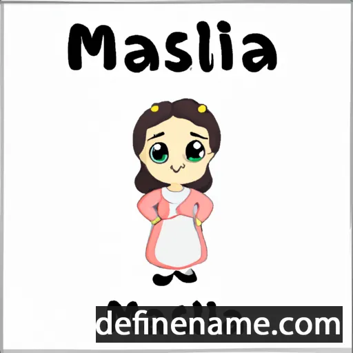 Maslina cartoon