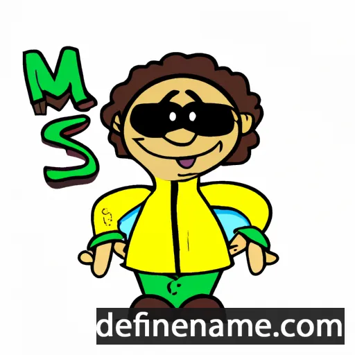 cartoon of the name Massa