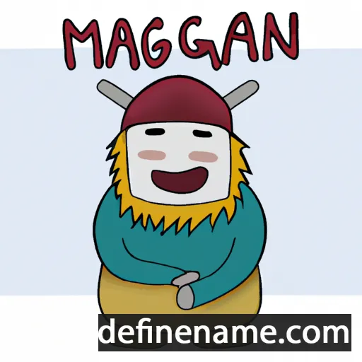 cartoon of the name Massannguaq