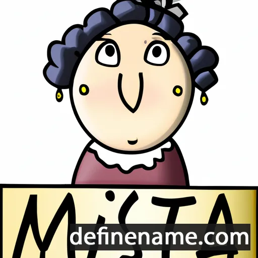 cartoon of the name Massaria