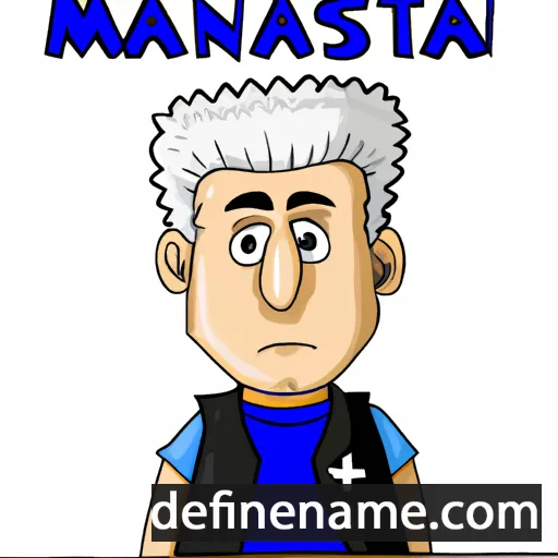 cartoon of the name Massimiano