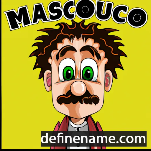 cartoon of the name Massimuccio