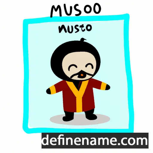 cartoon of the name Masujiro