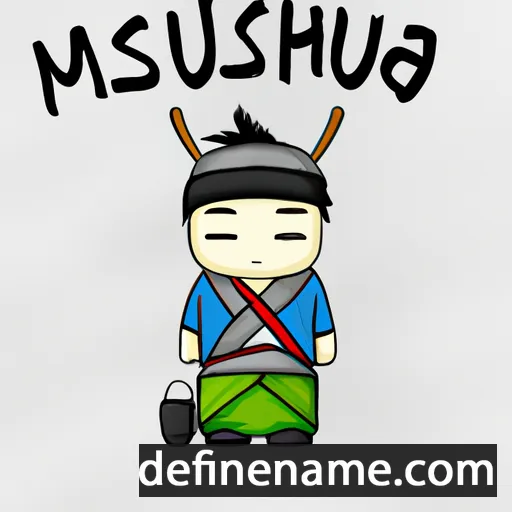 cartoon of the name Masuyoshi