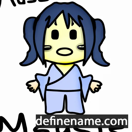 cartoon of the name Masuzu