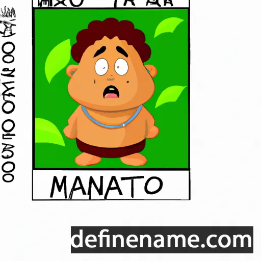 cartoon of the name Mataʻiapo