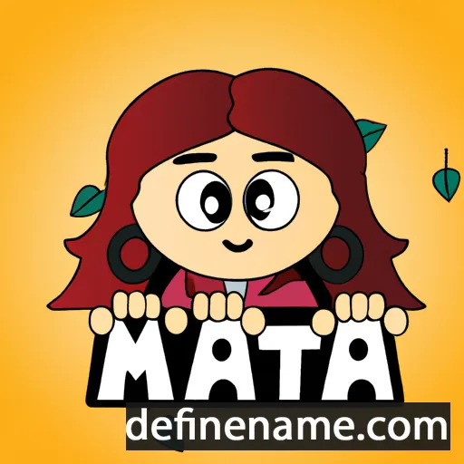 Mata cartoon