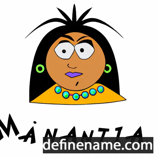 cartoon of the name Matangi