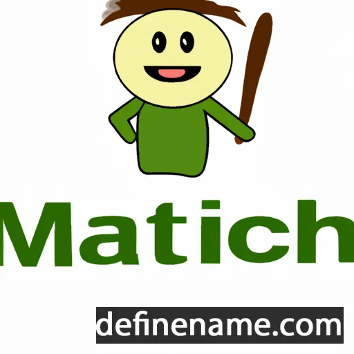 Matchi cartoon