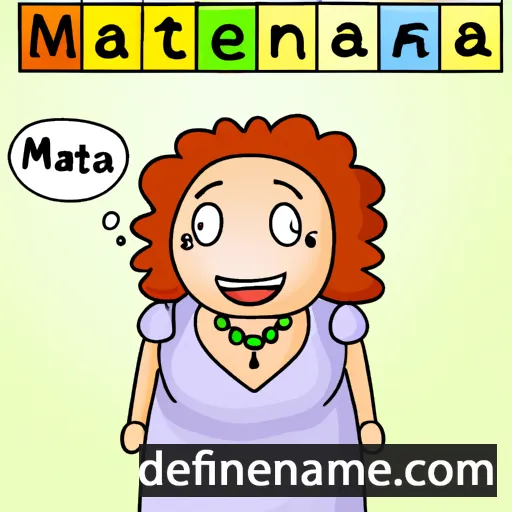 Materna cartoon