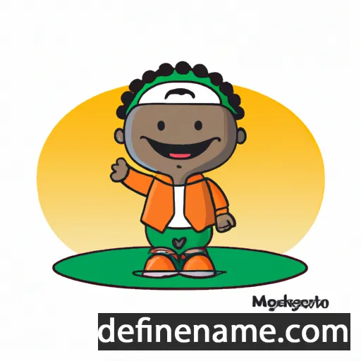 cartoon of the name ‘Mathapelo