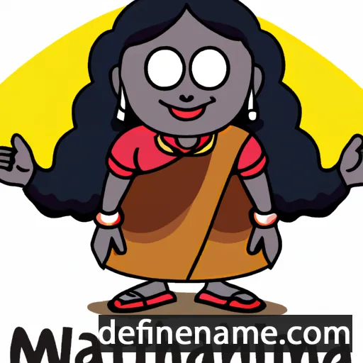 cartoon of the name Mathaswintha