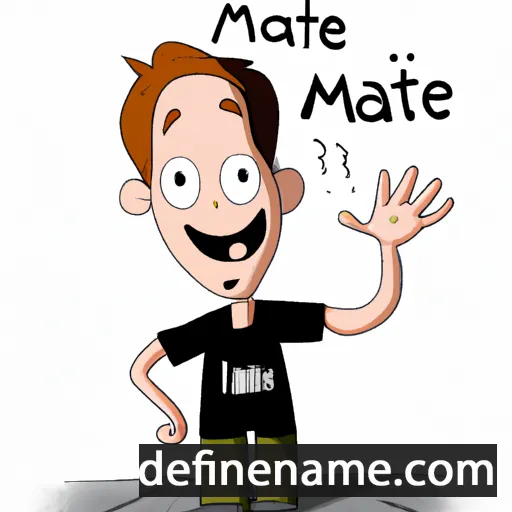 Mathé cartoon