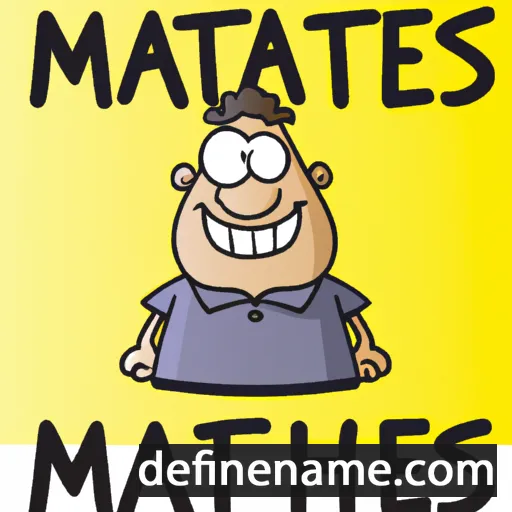 Mathies cartoon