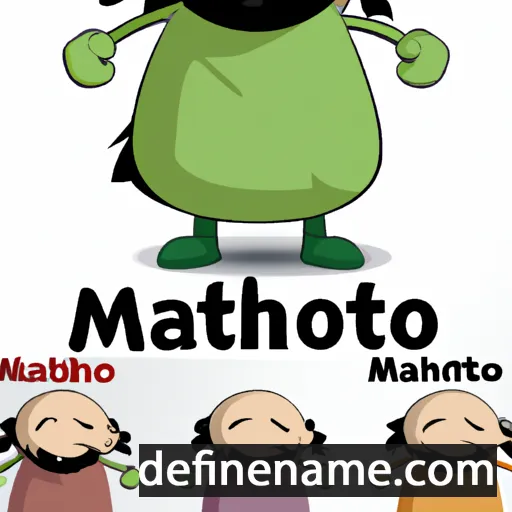 Mathoo cartoon