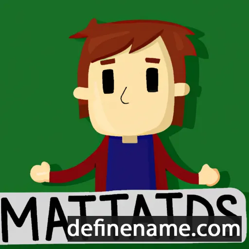 Matiàs cartoon