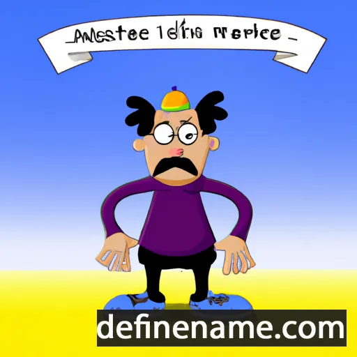 cartoon of the name Matiesse