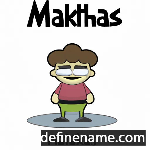 Matikas cartoon