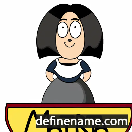 cartoon of the name Matri