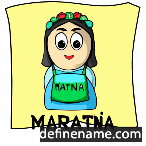 Matrina cartoon