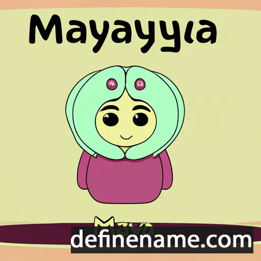 cartoon of the name Matryuoy