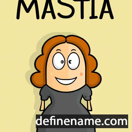 cartoon of the name Matsilda