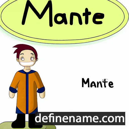 cartoon of the name Mattane