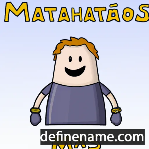 Mattathias cartoon