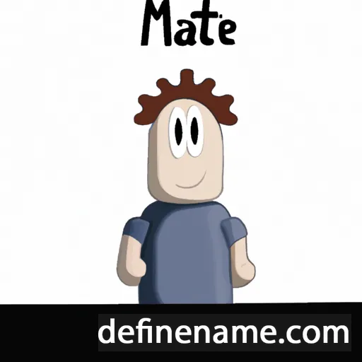 Mattê cartoon