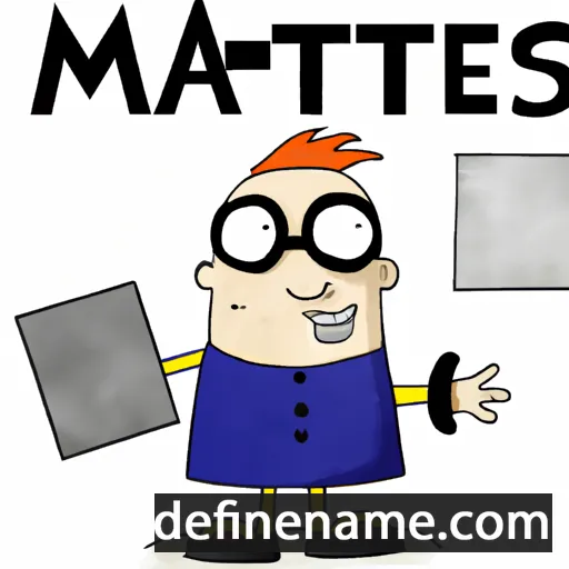 Mattes cartoon