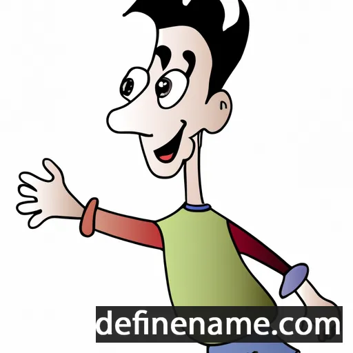 cartoon of the name Matteuccio