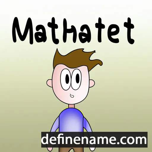 Mattew cartoon