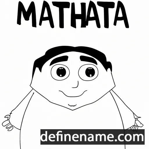 Mattha cartoon