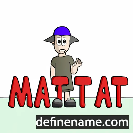 Matthat cartoon