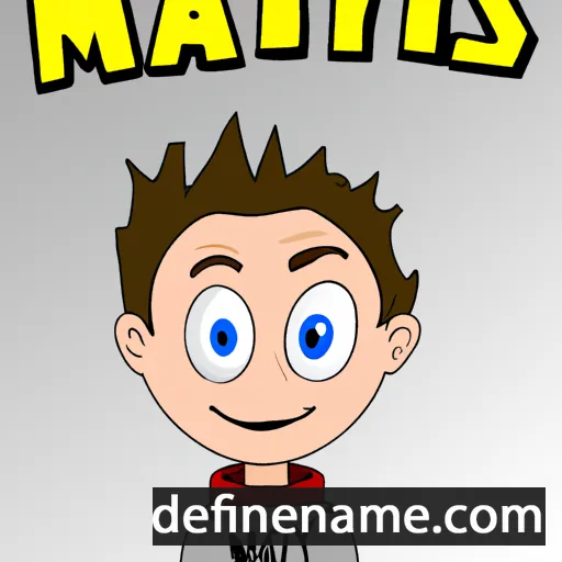 Matthys cartoon