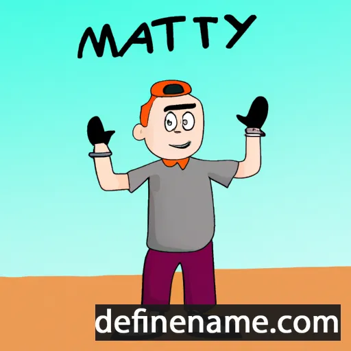 Mattý cartoon