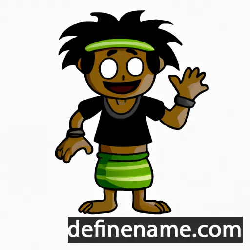 cartoon of the name Matuku