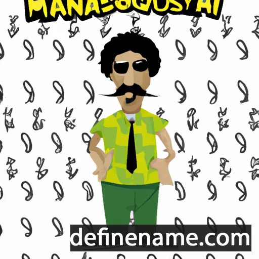 cartoon of the name Matusalém