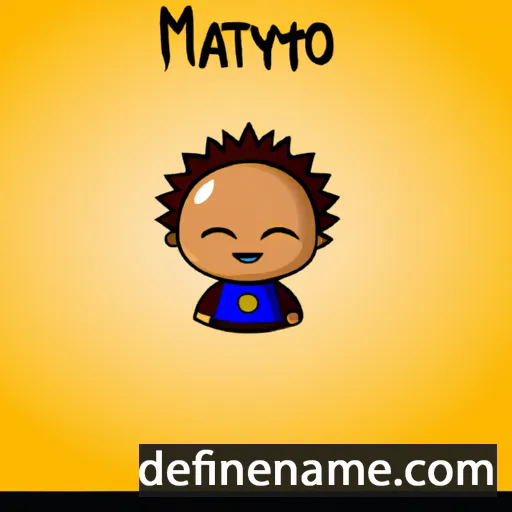 Matyiko cartoon