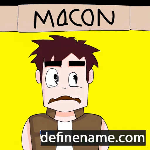 Maucom cartoon