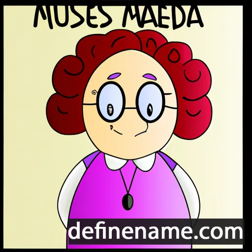 cartoon of the name Maudessa