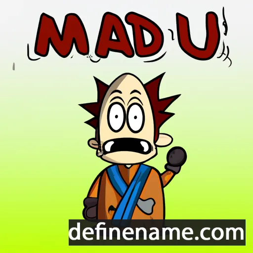 Maudi cartoon