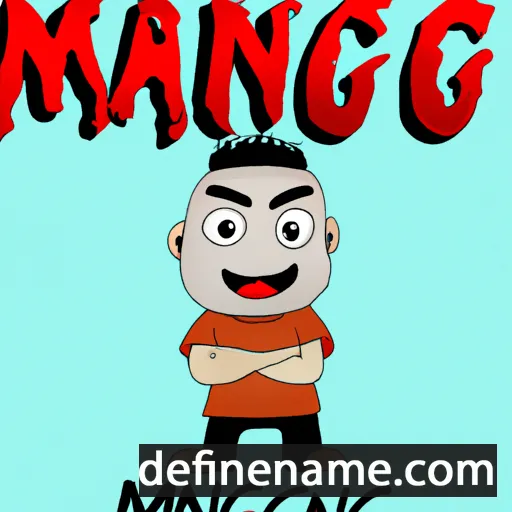 cartoon of the name Maung