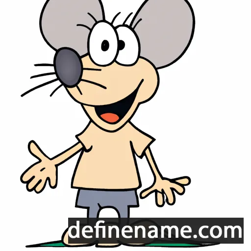 cartoon of the name Maus