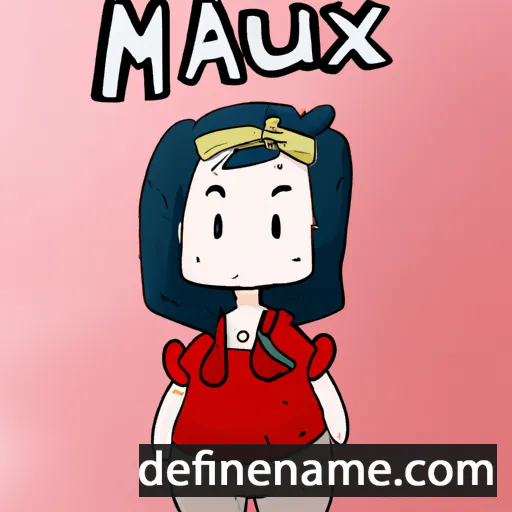 Mauxi cartoon