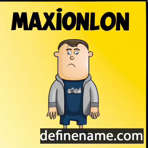 Maximillion cartoon