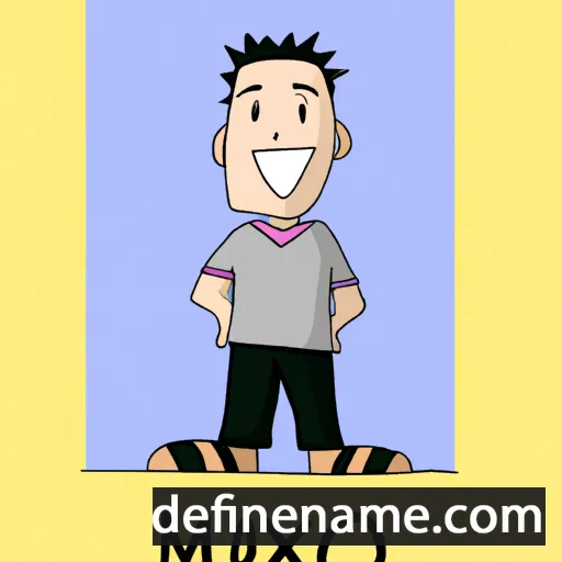 cartoon of the name Maximo