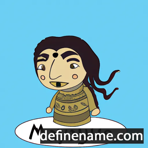 cartoon of the name Mayahuel